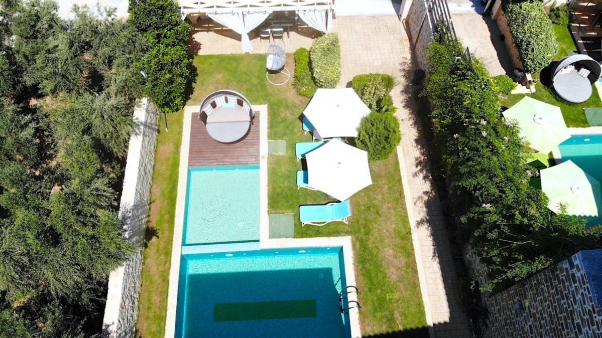 Blue Mare Villa Rethimno Magnisia ภายนอก รูปภาพ