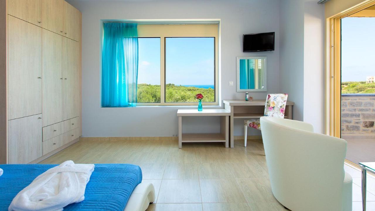 Blue Mare Villa Rethimno Magnisia ภายนอก รูปภาพ