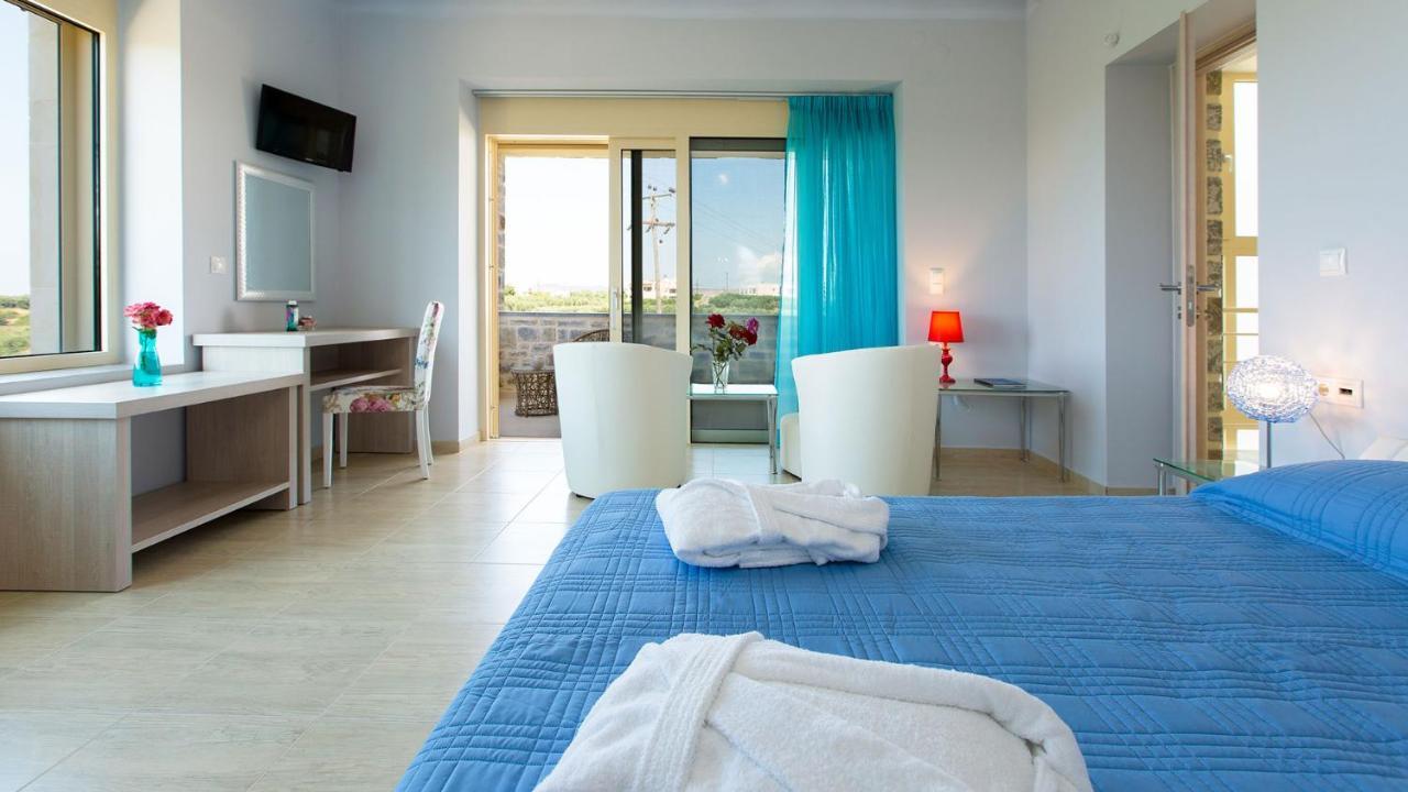 Blue Mare Villa Rethimno Magnisia ภายนอก รูปภาพ