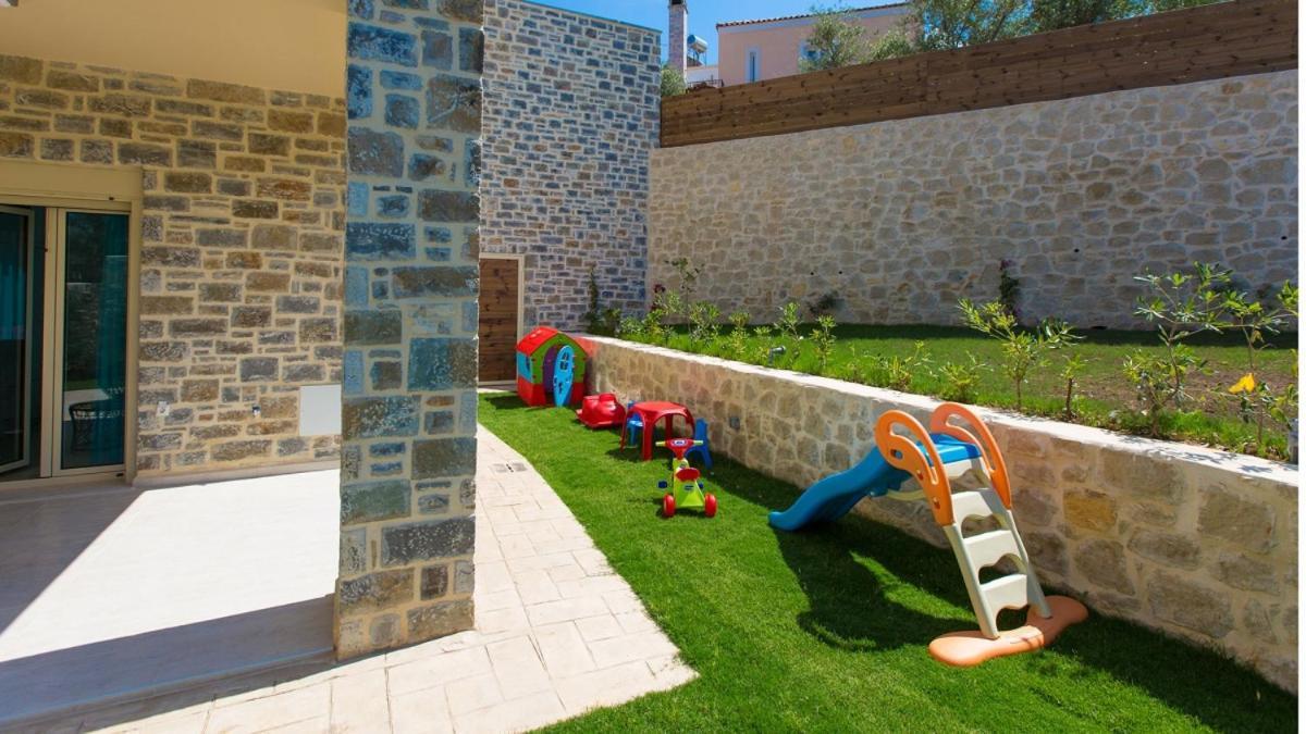 Blue Mare Villa Rethimno Magnisia ภายนอก รูปภาพ