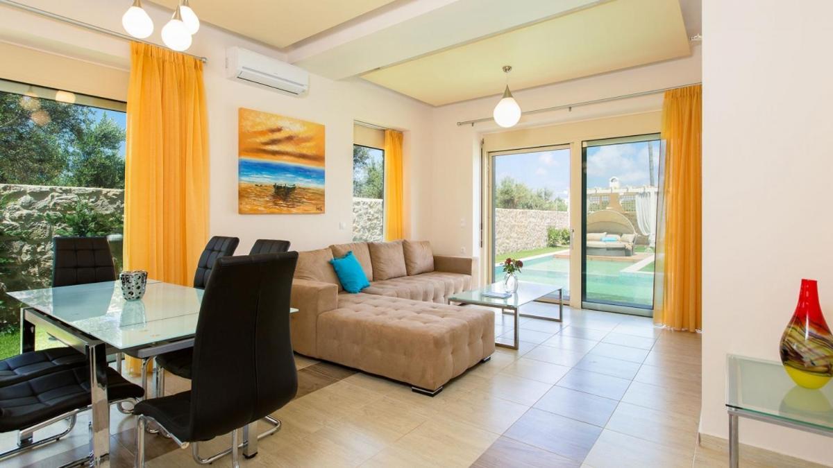 Blue Mare Villa Rethimno Magnisia ภายนอก รูปภาพ