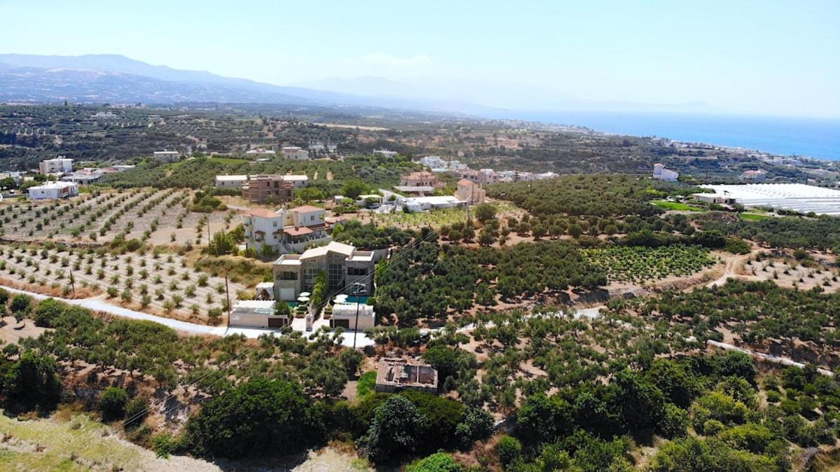 Blue Mare Villa Rethimno Magnisia ภายนอก รูปภาพ