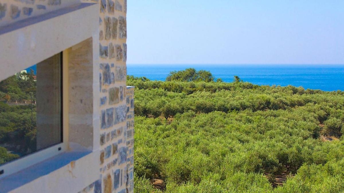 Blue Mare Villa Rethimno Magnisia ภายนอก รูปภาพ